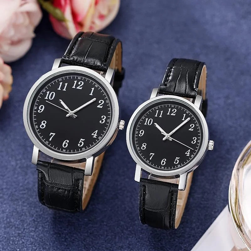 Fashion Couple Watches Women Men Watch Simple Digital Women Quartz Watches for Daily Wear Gift Relógio