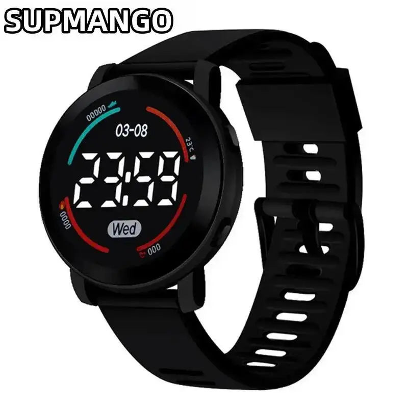 M6 Couple Watches Fashion LED Digital Watch For Men Women Sport Silicone Casual Watch Electronic Clock New