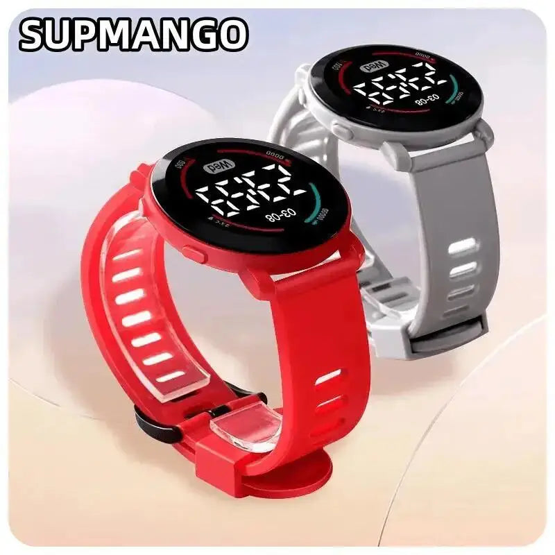 M6 Couple Watches Fashion LED Digital Watch For Men Women Sport Silicone Casual Watch Electronic Clock New