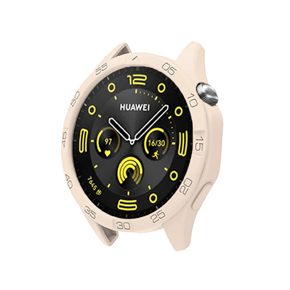 Soft Silicone Case For Huawei Watch GT 4 46mm Hollow Watch Shell Flexible and Durable Watch Protection Accessories