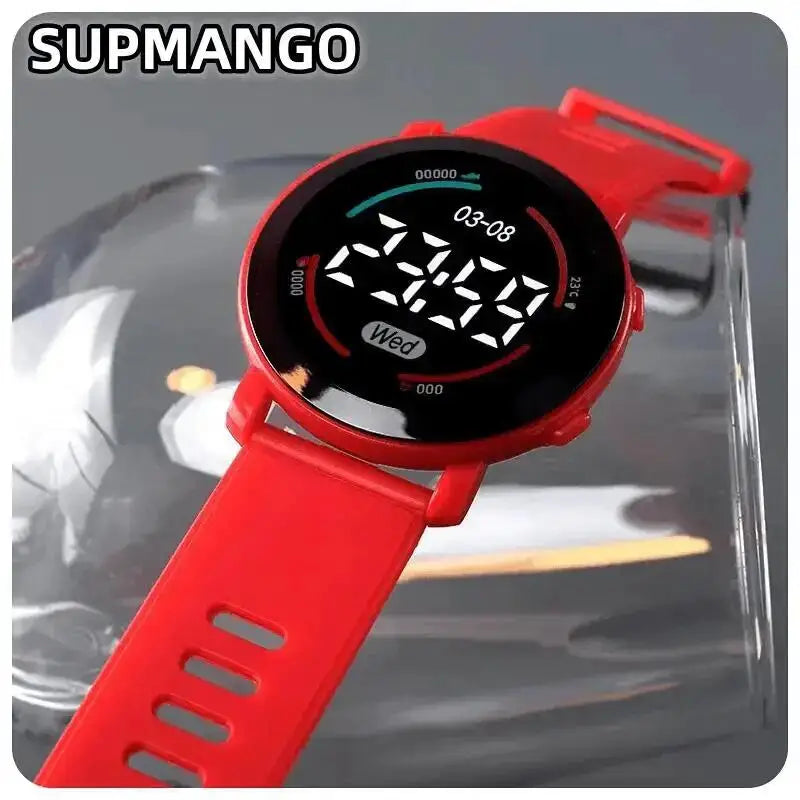 M6 Couple Watches Fashion LED Digital Watch For Men Women Sport Silicone Casual Watch Electronic Clock New